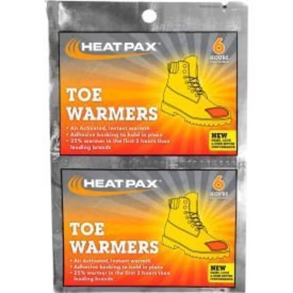 OccuNomix Heat Pax Toe Warmers 5-Pack, 1106-10TW, Occunomix, Mfr#: 1106-10TW